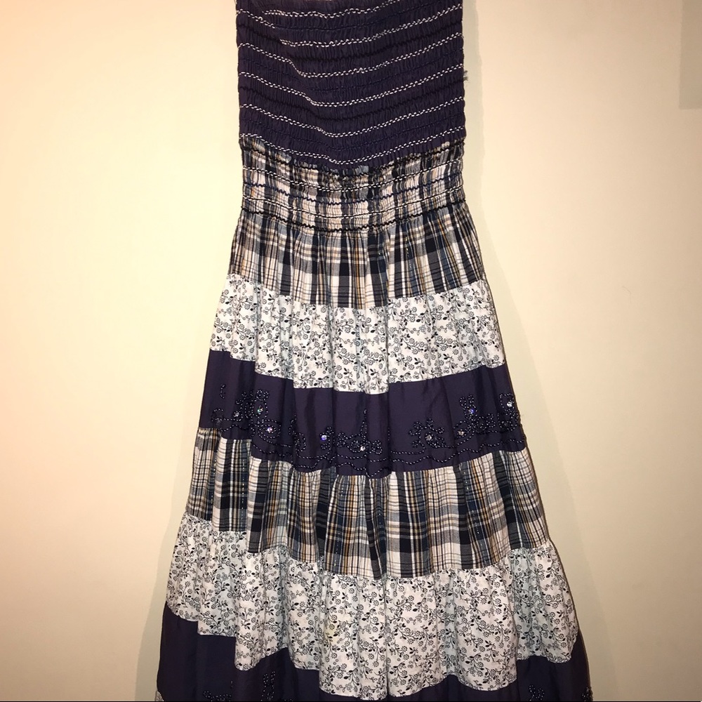 Beautiful Long STRAPLESS Dress